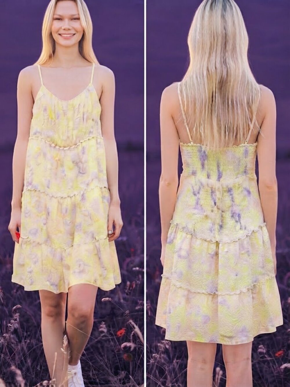 HYFVE | Yellow Summer Dress- Size Large